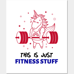 This Is Just Fitness Stuff Posters and Art